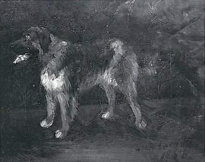 Dog Studies by Lovis Corinth
